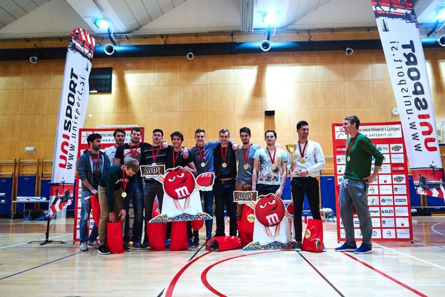 F&Scaron; in ZF zmagovalki M&amp;M's UOL Univerze v Ljubljani 2016/2017