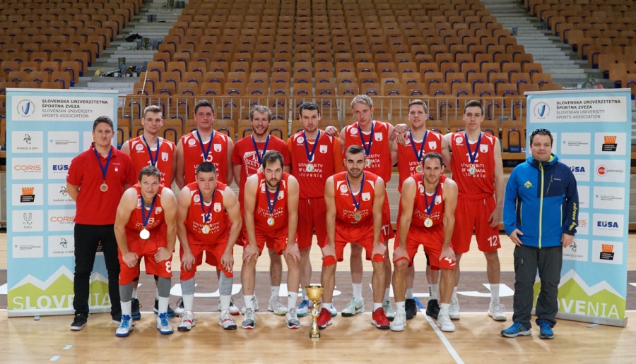 FOTO: Univerza v Ljubljani državni univerzitetni prvak v košarki!