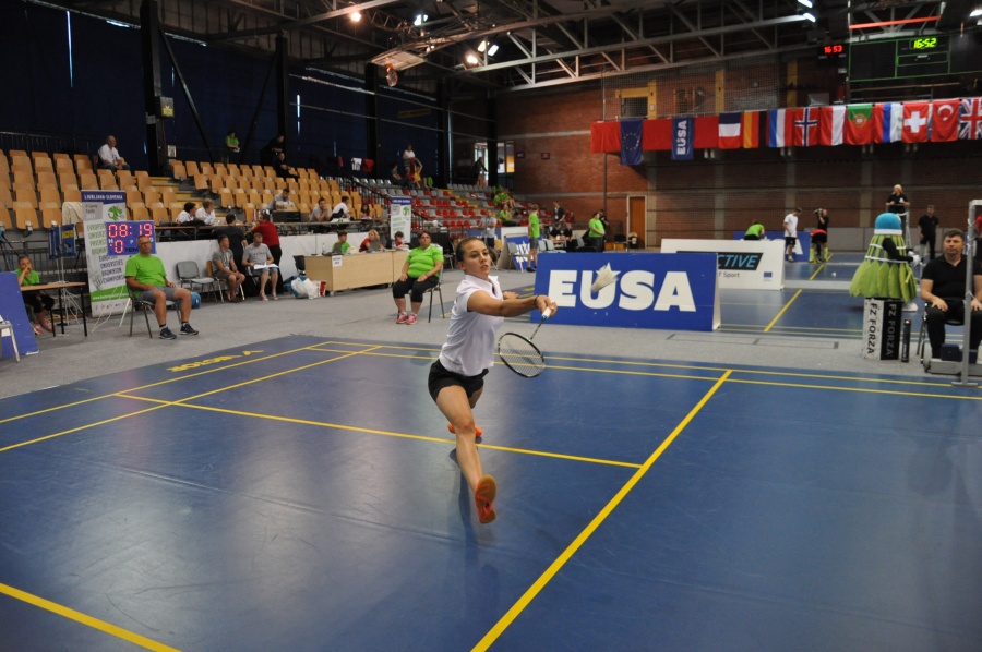 EUP v badmintonu, 5. dan: Univerza v Ljubljani predzadnji dan do dveh bronov