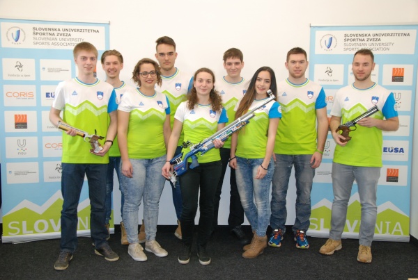SUP v streljanju: Svetovno univerzitetno prvenstvo v streljanju 2017/18