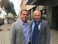 Predsednik EUSA na poslovnem obisku v Ljubljani
