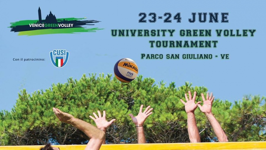 Udeležite se odbojkarskega turnirja Venice Green Volley