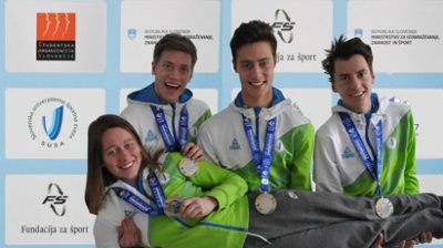 Vsi slovenski medaljisti na zimskih unverzijadah