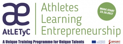 Atletyc brezplačno izobraževanje podjetni&scaron;tva za &scaron;portnike