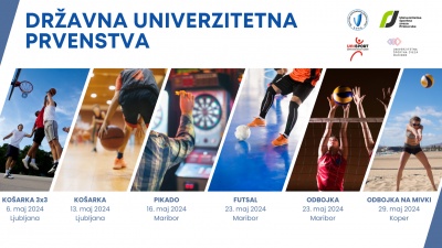 Državna univerzitetna prvenstva v &scaron;estih disciplinah!
