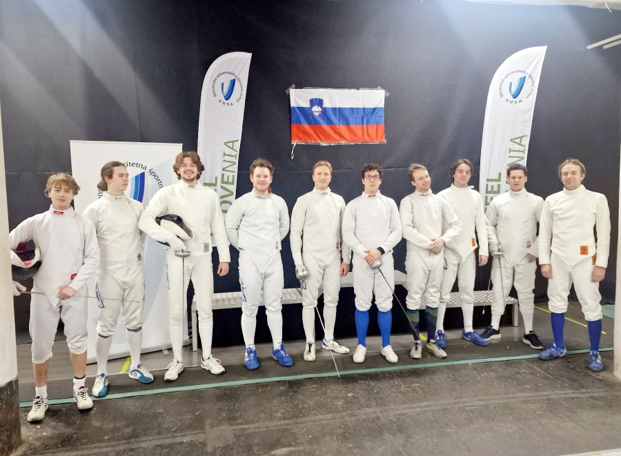 Vrhunski dvoboji na Državnem univerzitetnem prvenstvu v sabljanju!