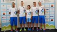 SUP v triatlonu 2018: Slovenski tekmovalci pred začetkom mednarodne preizku&scaron;nje