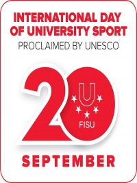 20. september: Dan za ozaveščanje o pomembnosti univerzitetnega športa