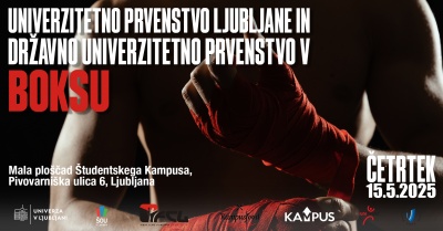 Državno univerzitetno prvenstvo in Univerzitetno prvenstvo Ljubljane v boksu 2024/2025