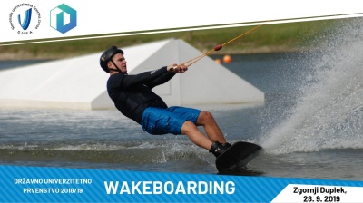 Razpis državnega univerzitetnega prvenstva v wakeboardingu 2018/19