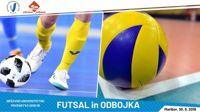 Razpis državnih univerzitetnih prvenstev v odbojki in futsalu  2018/19