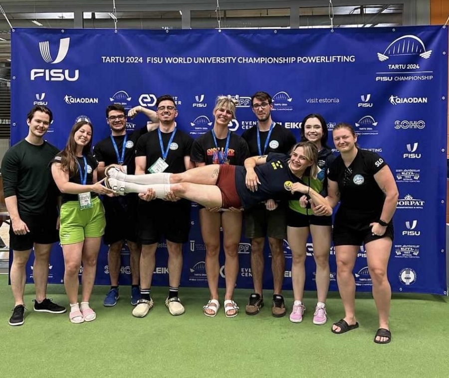 Slovenski powerlifterji blesteli na Svetovnem univerzitetnem prvenstvu v Tartuju!