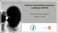 Vabilo na Državno univerzitetno prvenstvo v sabljanju 2024/25