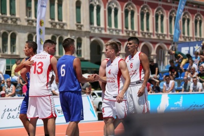 EUP v ko&scaron;arki 3x3, 3. DAN: Ljubljanski &scaron;tudenti in &scaron;tudentke v izločilne boje