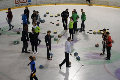 FOTO/VIDEO: Na DUP v curlingu dobili najbolj&scaron;ih 8 ekip!