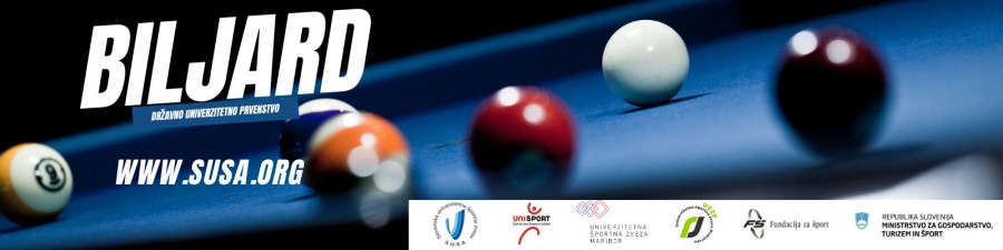 DRŽAVNO UNIVERZITETNO PRVENSTVO V BILJARDU 2025/2026: Prijave so odprte!
