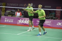 PUNI 2017, povzetek 9. dne: badmintonisti plačali davek napornega ekipnega dela, ostal je le dvojec Bajuk/&Scaron;emrov